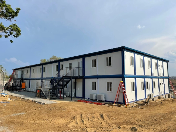Civil and structural construction works supporting fuel storage and industrial infrastructure development