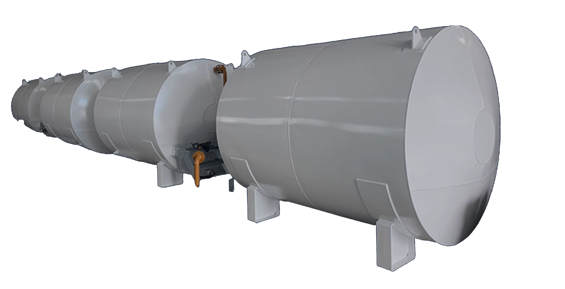Above ground fuel storage tank for diesel, lubricants, water and industrial liquid storage